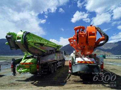 中聯(lián)重科工程機(jī)械4.0產(chǎn)品助建拉薩市政